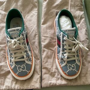 Gucci Women Blue Sneakers